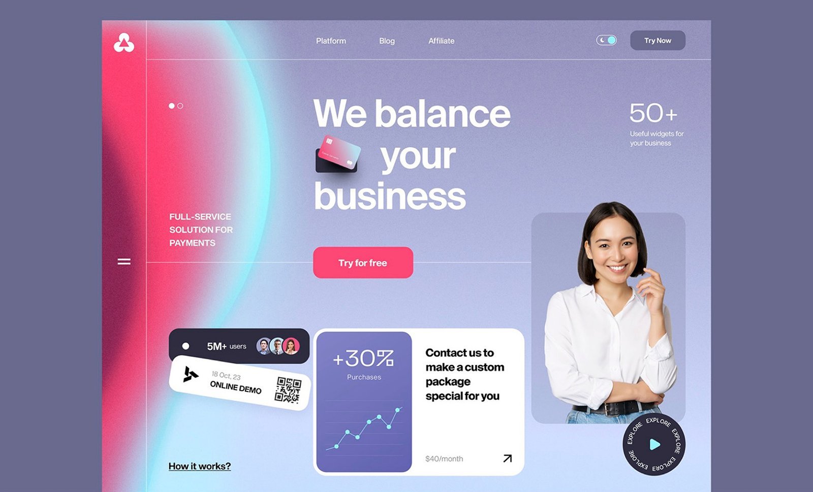 UI, UX, Website