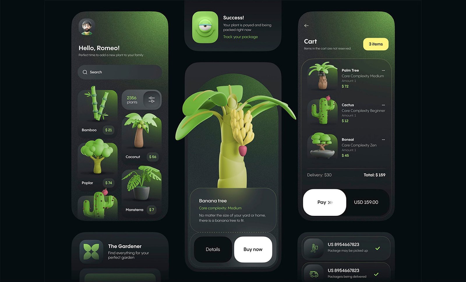 App, UI, UX