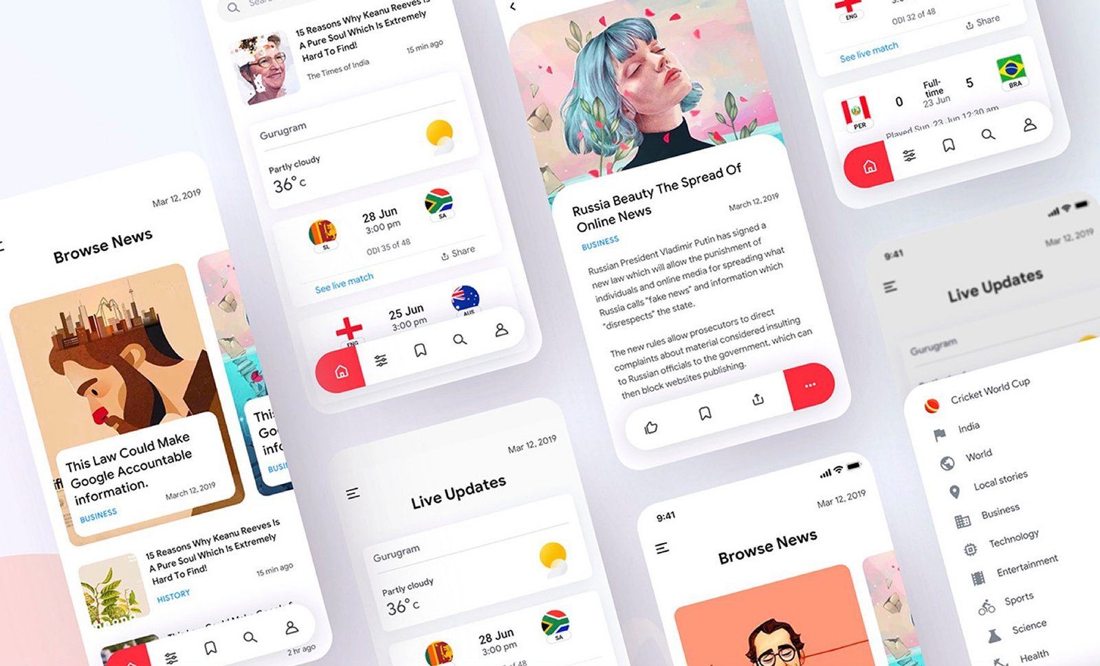 UI, UX, Social