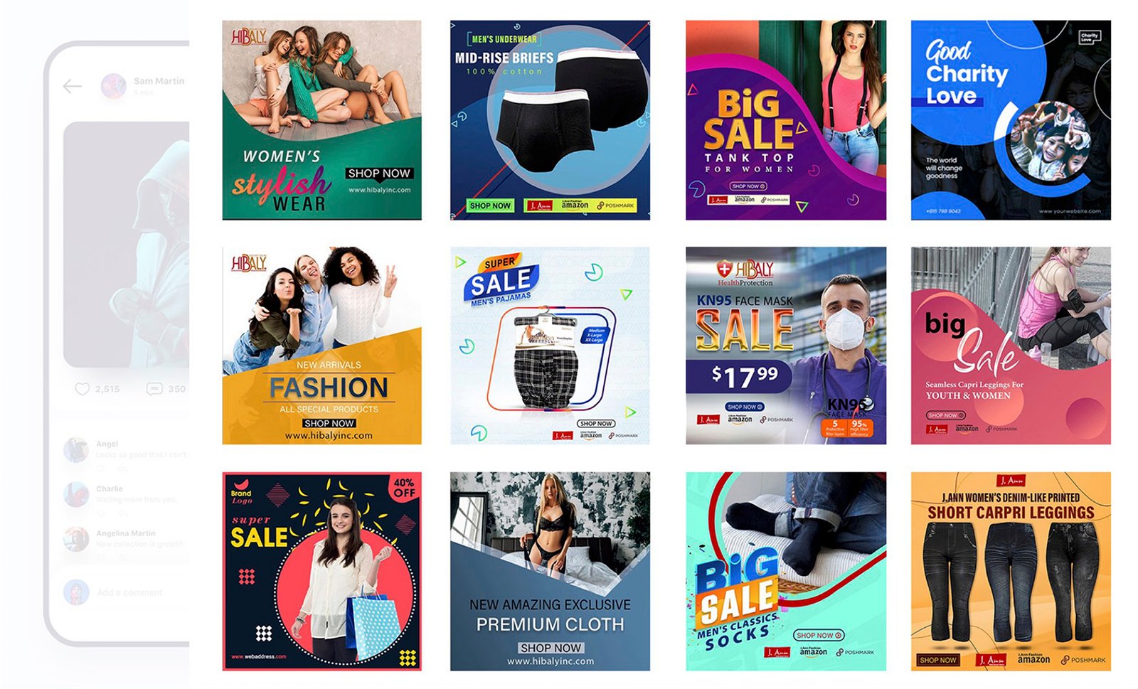 Social Media Post Designs